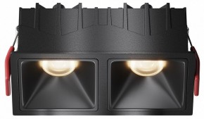 Встраиваемый светильник Maytoni Alfa LED DL043-02-10W3K-SQ-B-1 в Краснокамске - krasnokamsk.ok-mebel.com | фото