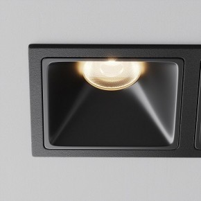 Встраиваемый светильник Maytoni Alfa LED DL043-02-10W3K-SQ-B-1 в Краснокамске - krasnokamsk.ok-mebel.com | фото 12