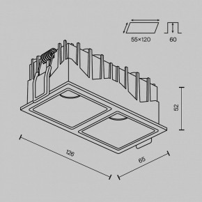 Встраиваемый светильник Maytoni Alfa LED DL043-02-10W4K-SQ-B-1 в Краснокамске - krasnokamsk.ok-mebel.com | фото 11