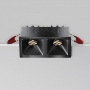 Встраиваемый светильник Maytoni Alfa LED DL043-02-10W4K-SQ-B-1 в Краснокамске - krasnokamsk.ok-mebel.com | фото 2
