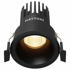 Встраиваемый светильник Maytoni Dip DL115-10W-2.7K-B в Краснокамске - krasnokamsk.ok-mebel.com | фото