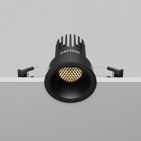 Встраиваемый светильник Maytoni Dip DL115-10W-2.7K-B в Краснокамске - krasnokamsk.ok-mebel.com | фото 7