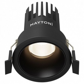 Встраиваемый светильник Maytoni Dip DL115-10W-4K-B в Краснокамске - krasnokamsk.ok-mebel.com | фото
