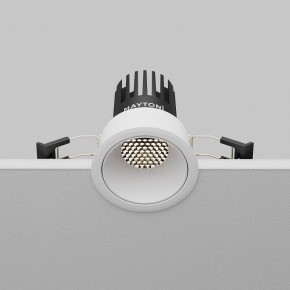 Встраиваемый светильник Maytoni Dip DL115-10W-4K-W в Краснокамске - krasnokamsk.ok-mebel.com | фото 7