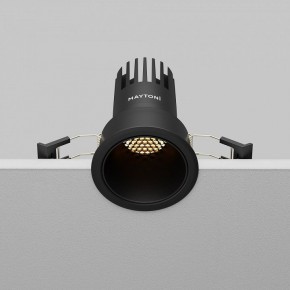 Встраиваемый светильник Maytoni Dip DL116-10W-2.7K-B в Краснокамске - krasnokamsk.ok-mebel.com | фото 7
