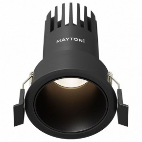 Встраиваемый светильник Maytoni Dip DL116-10W-4K-B в Краснокамске - krasnokamsk.ok-mebel.com | фото