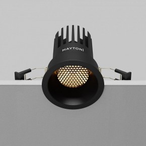 Встраиваемый светильник Maytoni Dip DL117-15W-2.7K-B в Краснокамске - krasnokamsk.ok-mebel.com | фото 12