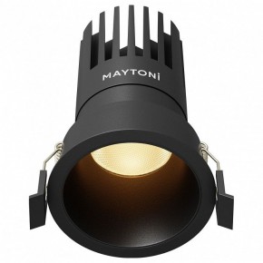Встраиваемый светильник Maytoni Dip DL118-15W-2.7K-B в Краснокамске - krasnokamsk.ok-mebel.com | фото