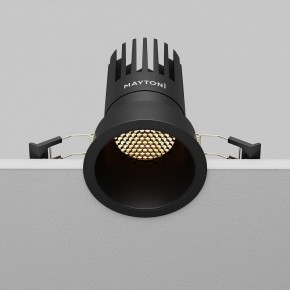 Встраиваемый светильник Maytoni Dip DL118-15W-2.7K-B в Краснокамске - krasnokamsk.ok-mebel.com | фото 6