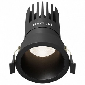 Встраиваемый светильник Maytoni Dip DL118-15W-4K-B в Краснокамске - krasnokamsk.ok-mebel.com | фото