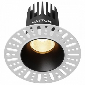 Встраиваемый светильник Maytoni Dip DL119-10W-2.7K-TRS-B в Краснокамске - krasnokamsk.ok-mebel.com | фото