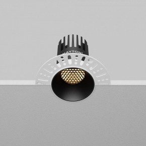 Встраиваемый светильник Maytoni Dip DL119-10W-2.7K-TRS-B в Краснокамске - krasnokamsk.ok-mebel.com | фото 7