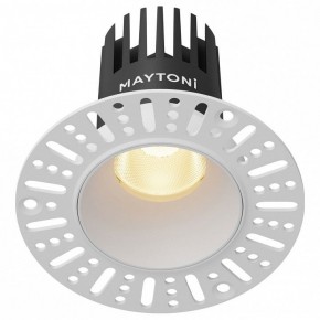 Встраиваемый светильник Maytoni Dip DL119-10W-2.7K-TRS-W в Краснокамске - krasnokamsk.ok-mebel.com | фото