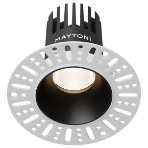 Встраиваемый светильник Maytoni Dip DL119-10W-4K-TRS-B в Краснокамске - krasnokamsk.ok-mebel.com | фото