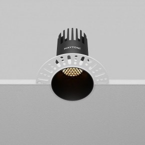 Встраиваемый светильник Maytoni Dip DL120-10W-2.7K-TRS-B в Краснокамске - krasnokamsk.ok-mebel.com | фото 7