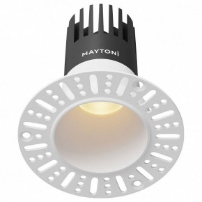 Встраиваемый светильник Maytoni Dip DL120-10W-2.7K-TRS-W в Краснокамске - krasnokamsk.ok-mebel.com | фото