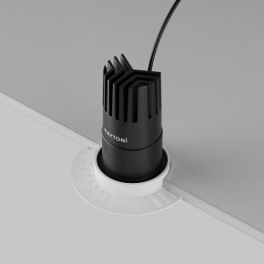 Встраиваемый светильник Maytoni Dip DL120-10W-4K-TRS-B в Краснокамске - krasnokamsk.ok-mebel.com | фото 6