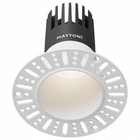 Встраиваемый светильник Maytoni Dip DL120-10W-4K-TRS-W в Краснокамске - krasnokamsk.ok-mebel.com | фото