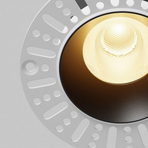Встраиваемый светильник Maytoni Dip DL121-15W-2.7K-TRS-B в Краснокамске - krasnokamsk.ok-mebel.com | фото 11