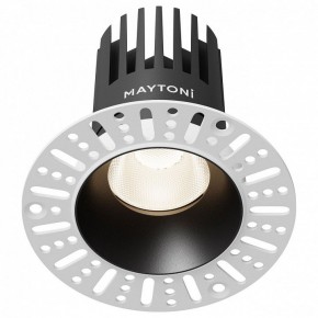 Встраиваемый светильник Maytoni Dip DL121-15W-4K-TRS-B в Краснокамске - krasnokamsk.ok-mebel.com | фото