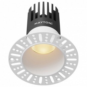 Встраиваемый светильник Maytoni Dip DL122-15W-2.7K-TRS-W в Краснокамске - krasnokamsk.ok-mebel.com | фото