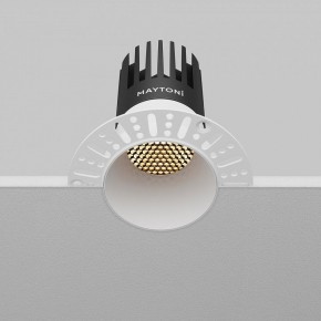 Встраиваемый светильник Maytoni Dip DL122-15W-2.7K-TRS-W в Краснокамске - krasnokamsk.ok-mebel.com | фото 7