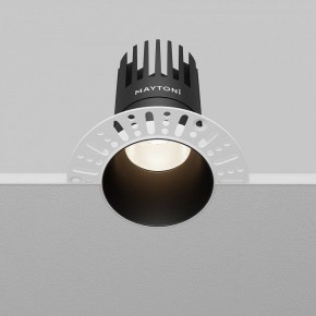 Встраиваемый светильник Maytoni Dip DL122-15W-4K-TRS-B в Краснокамске - krasnokamsk.ok-mebel.com | фото 4