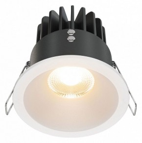 Встраиваемый светильник Maytoni Zoom DL034-01-12W2.7K-W в Краснокамске - krasnokamsk.ok-mebel.com | фото