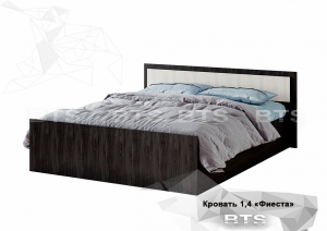 "Фиеста" кровать 1,4м LIGHT в Краснокамске - krasnokamsk.ok-mebel.com | фото 2