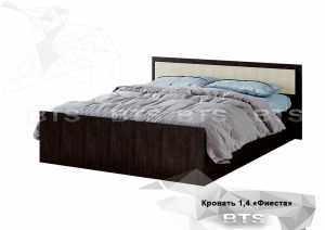 "Фиеста" кровать 1,4м LIGHT в Краснокамске - krasnokamsk.ok-mebel.com | фото 1