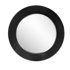 Зеркало круглое черный (РМ/02(S) в Краснокамске - krasnokamsk.ok-mebel.com | фото