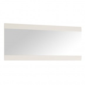 Зеркало /TYP 121, LINATE ,цвет белый/сонома трюфель в Краснокамске - krasnokamsk.ok-mebel.com | фото 1